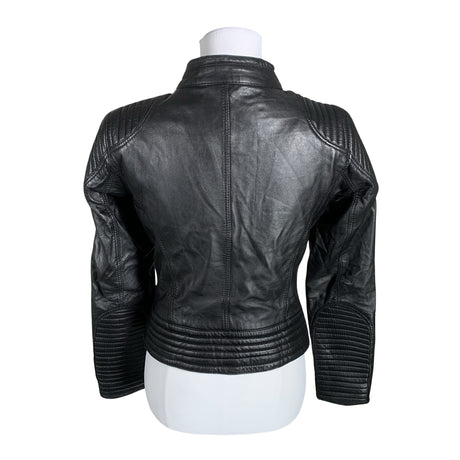 Unisex Andiata - Leather jacket, size 36 - Black (2)