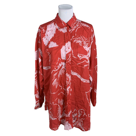 Unisex Makia - Schiffon dress, size 40 - Red ()