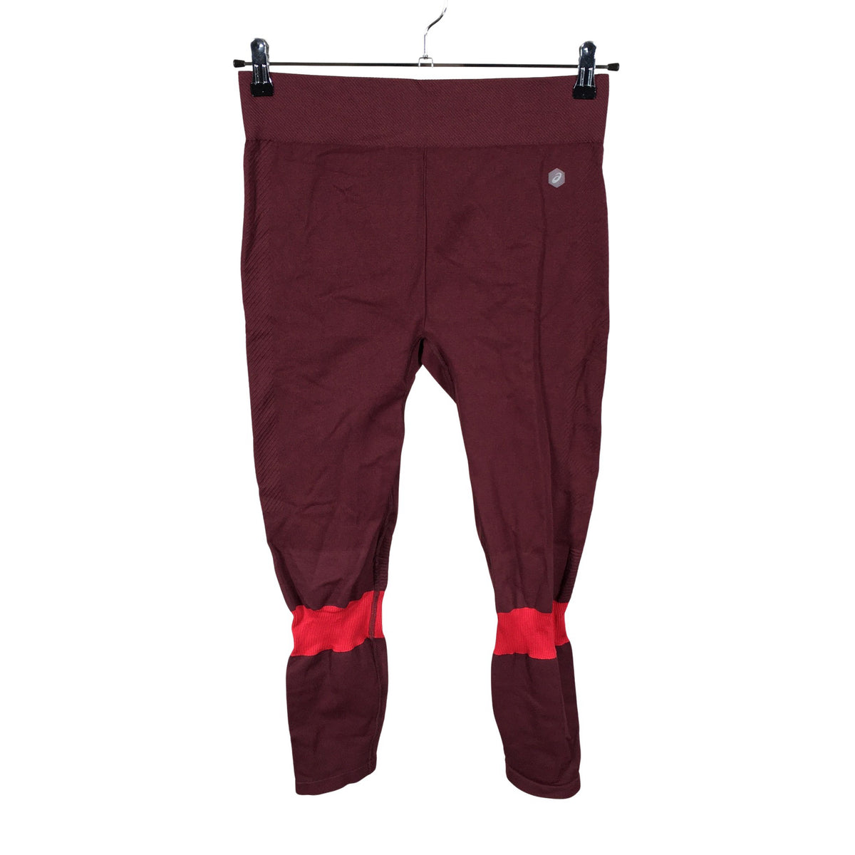 Unisex Asics - Sports tights, size 40 - Wine red (1)