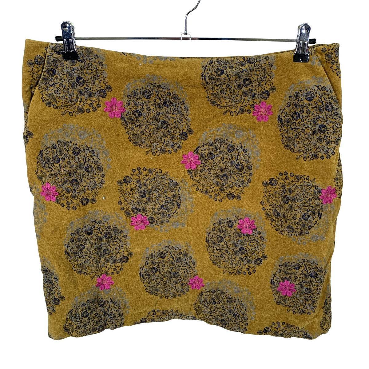 Unisex White Stuff - Fabric skirt, size 46 - Brown (1)