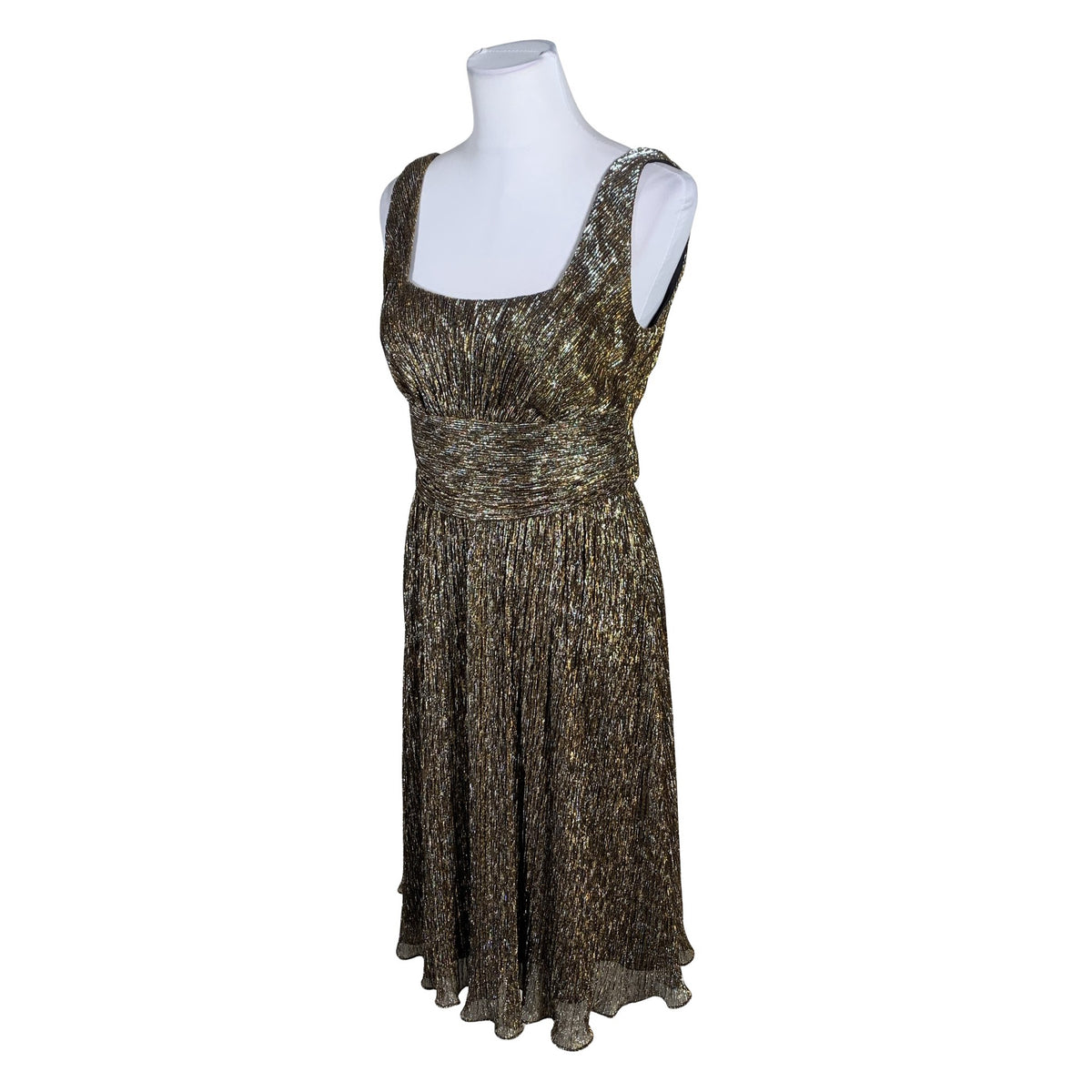Unisex Joseph Ribkoff - Party dress, size 36 - Gold (3)