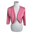 Unisex Your Face - Knit bolero jacket, size 40 - Light pink ()