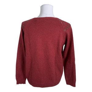 Unisex Esprit - Sweater, size 38 - Wine red (2)