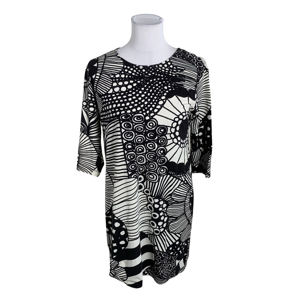 Unisex Marimekko - Tricot dress, size 38 - Black (1)