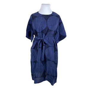 Unisex Marimekko - Schiffon dress, size 44 - Blue (1)