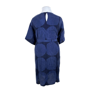 Unisex Marimekko - Schiffon dress, size 44 - Blue (3)