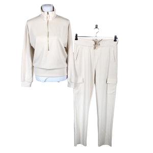 Unisex Esqualo - Sweatshirt and pants set, size 36 - Light pink (1)