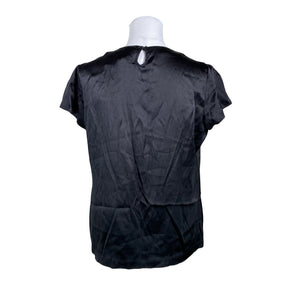 Unisex Ril's - Short-sleeved blouse, size 38 - Black (2)