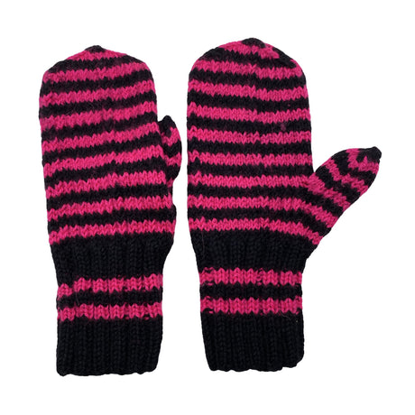 Unisex Handmade - Mittens, size 8 - 12 vuotta - Pink ()
