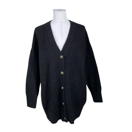 Unisex Selected - Cardigan, size 38 - Black ()