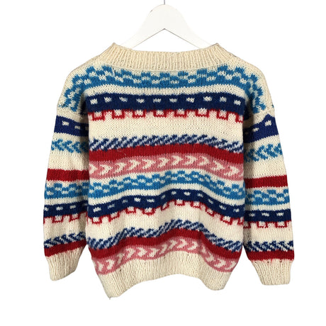 Unisex Handmade - Sweater, size 152 - 158 - White (2)