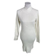 Unisex Bardot - Knit dress, size 40 - White ()