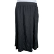 Unisex The Set - Fabric skirt, size 42 - Black ()