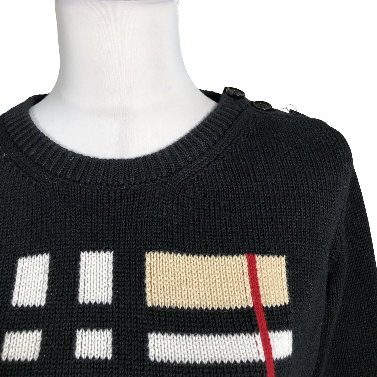 Unisex Burberry - Sweater, size 38 - Black (3)