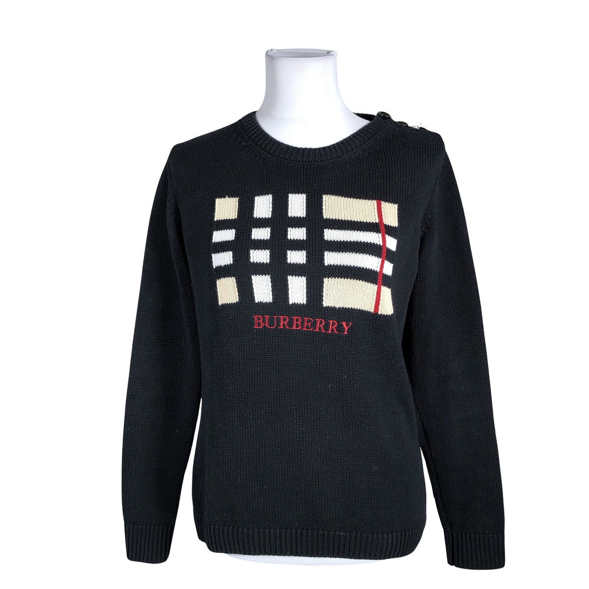 Unisex Burberry - Sweater, size 38 - Black (1)