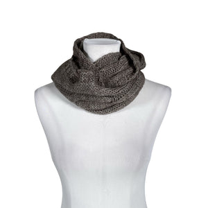 Unisex Esprit - Circle scarf, size Midi - Gray (1)