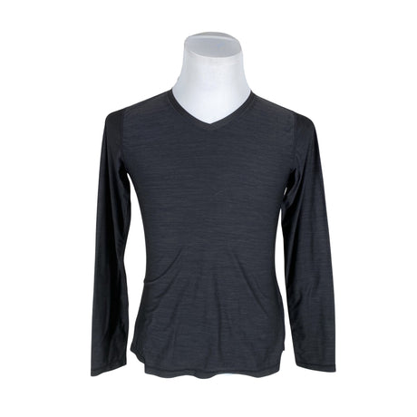 Unisex Soc - Sports shirt, long sleeve, size M - Gray ()