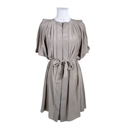 Unisex Ted Baker - Schiffon dress, size 36 - Beige ()