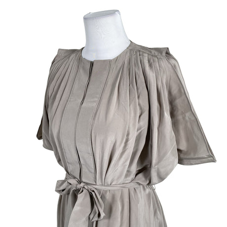 Unisex Ted Baker - Schiffon dress, size 36 - Beige (2)