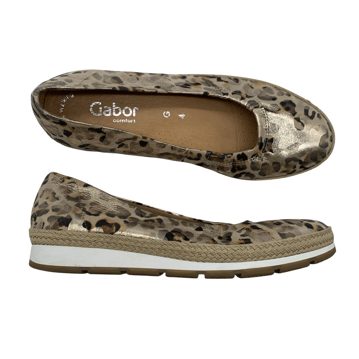 Unisex Gabor - Loafers, size 37 - Gold (1)