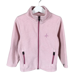 Unisex Cross - Fleece jacket, size 98 - 104 - Light pink (1)