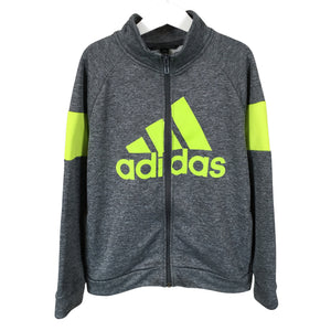 Unisex Adidas - Track jacket, size 140 - 146 - Gray (1)