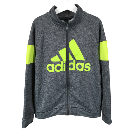 Unisex Adidas - Track jacket, size 140 - 146 - Gray ()