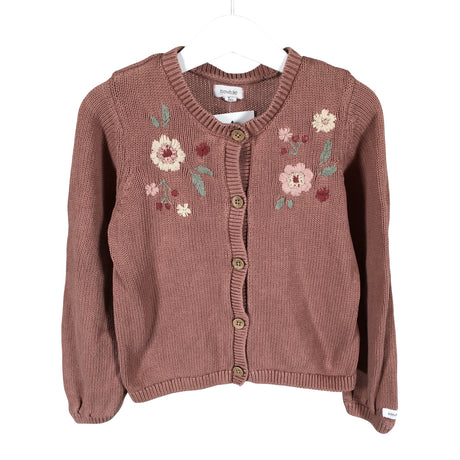 Unisex Newbie - Cardigan, size 110 - 116 - Light pink ()