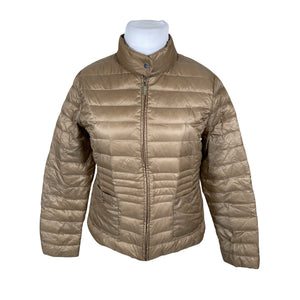 Unisex Ril's - Light down jacket, size 44 - Brown (1)