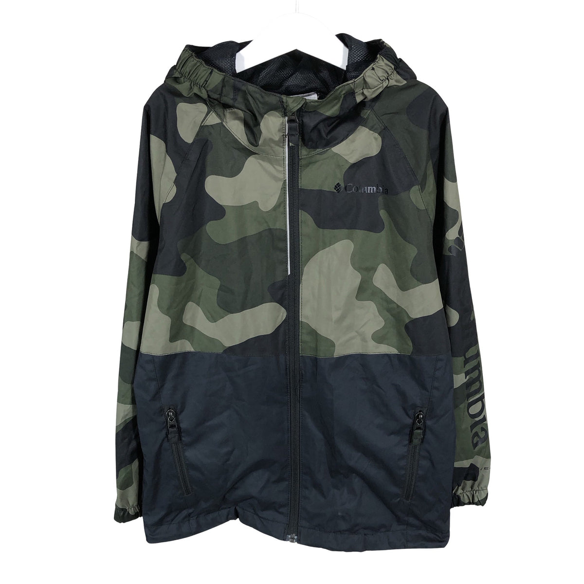 Unisex Columbia - Spring/Fall jacket, size 146 - 152 - Black (1)
