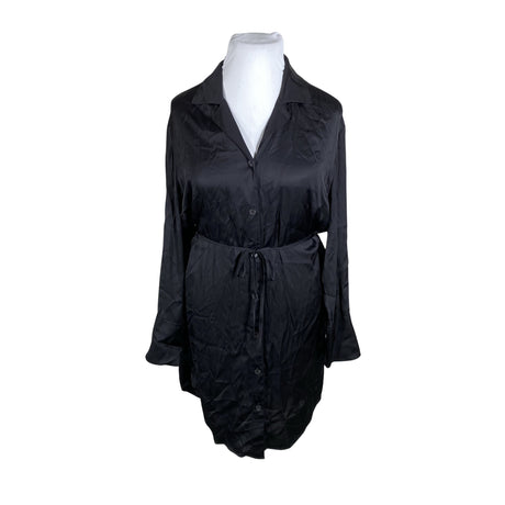 Unisex Marc O'Polo - Schiffon dress, size 44 - Black ()