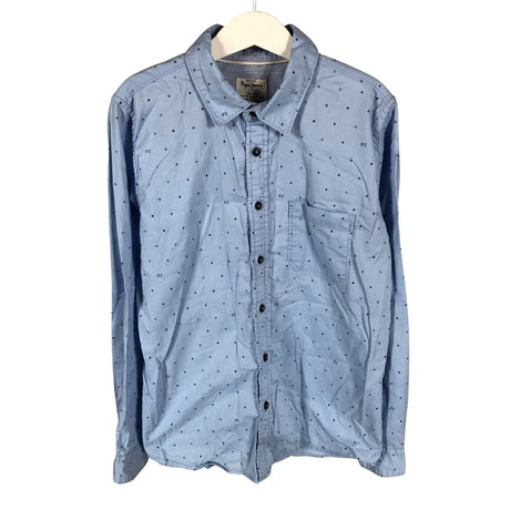 Unisex Pepe Jeans - Collared shirt, size 146 - 152 - Light blue ()