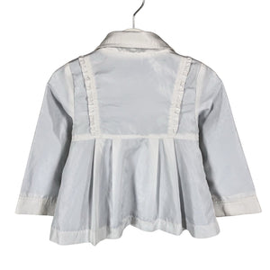Unisex Chic - Trench coat, size 62 - 68 - White (2)