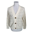 Unisex Saint Tropez - Cardigan, size 36 - White ()