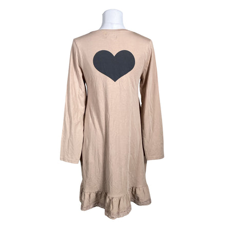 Unisex Blooming - Tricot dress, size 38 - Light pink (2)