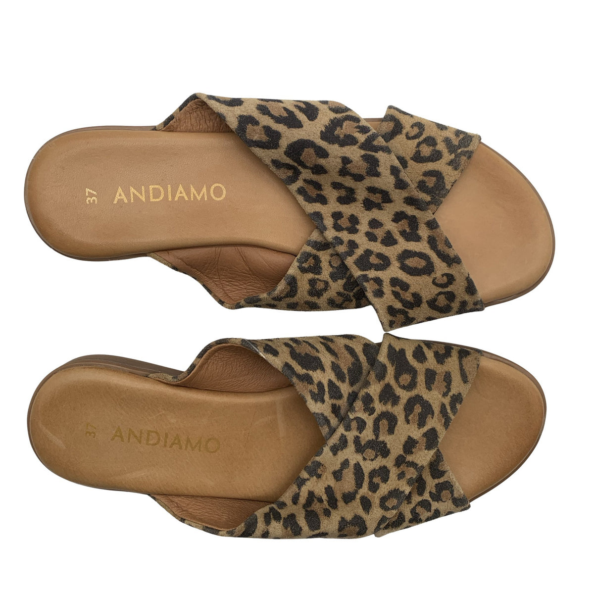 Unisex Andiamo - Sandals, size 37 - Brown (1)