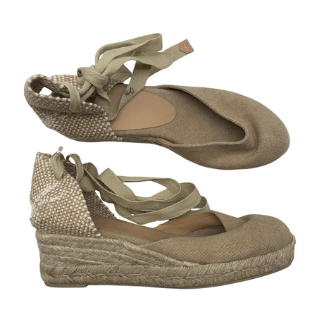 Unisex Castañer - Wedge heel shoes, size 37 - Beige ()