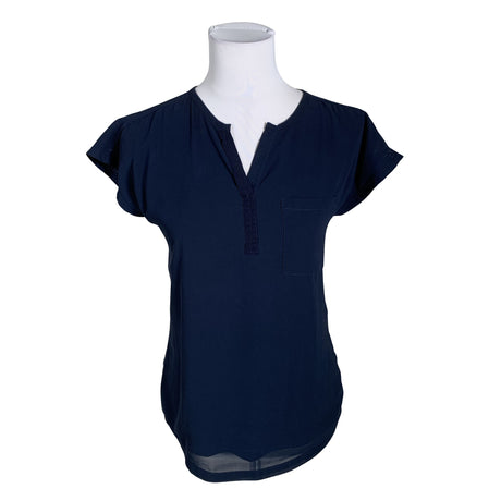 Unisex Fransa - Short-sleeved blouse, size 34 - Blue ()