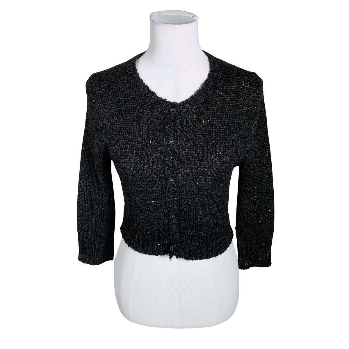 Unisex Your Face - Cardigan, size 38 - Black (1)
