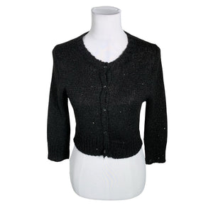 Unisex Your Face - Cardigan, size 38 - Black (1)