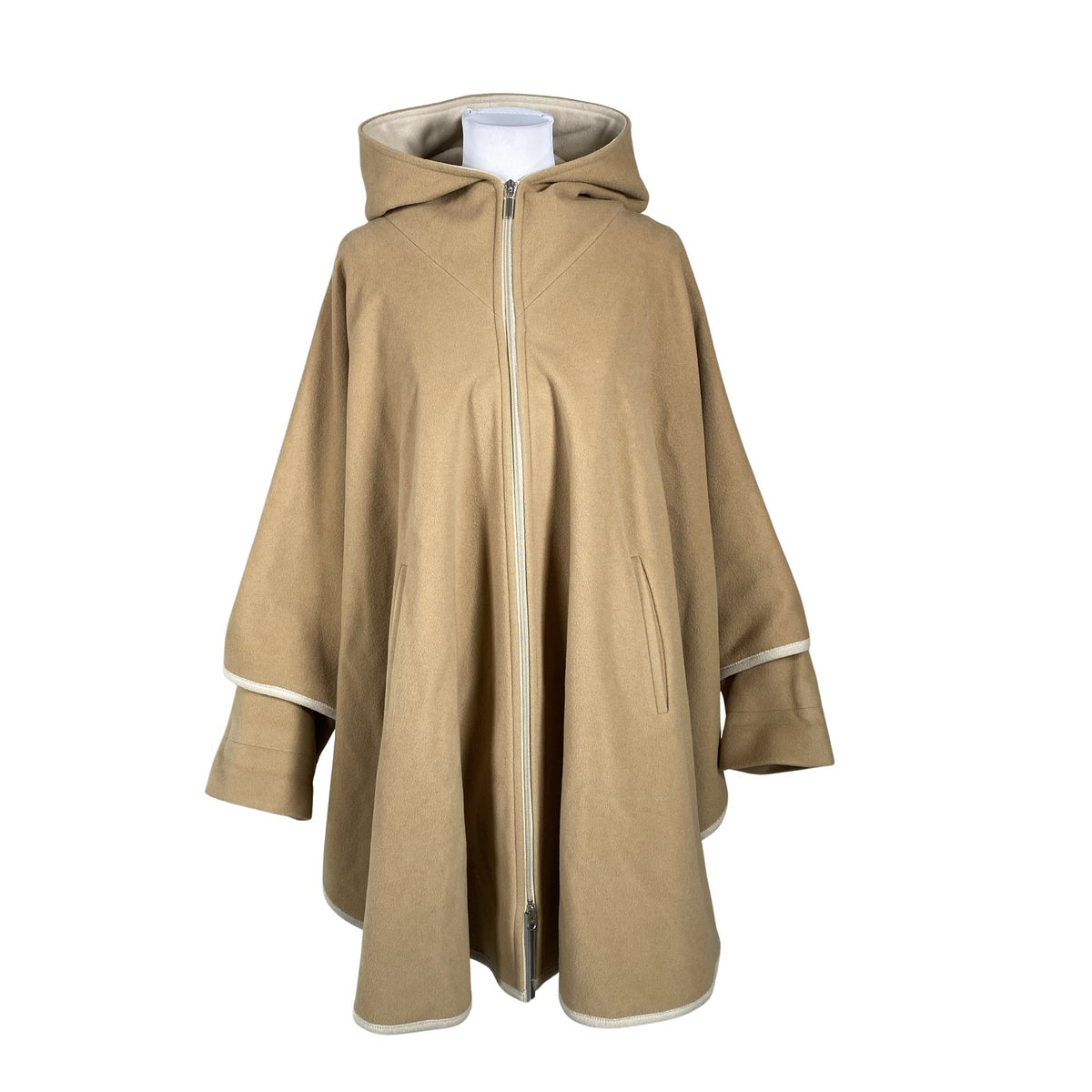 Unisex Erich Fend - Wool coat, size 38 - Brown (1)