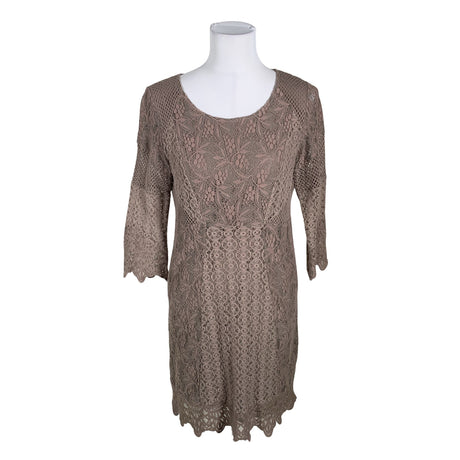 Unisex Cream - Dress, size 40 - Gray ()