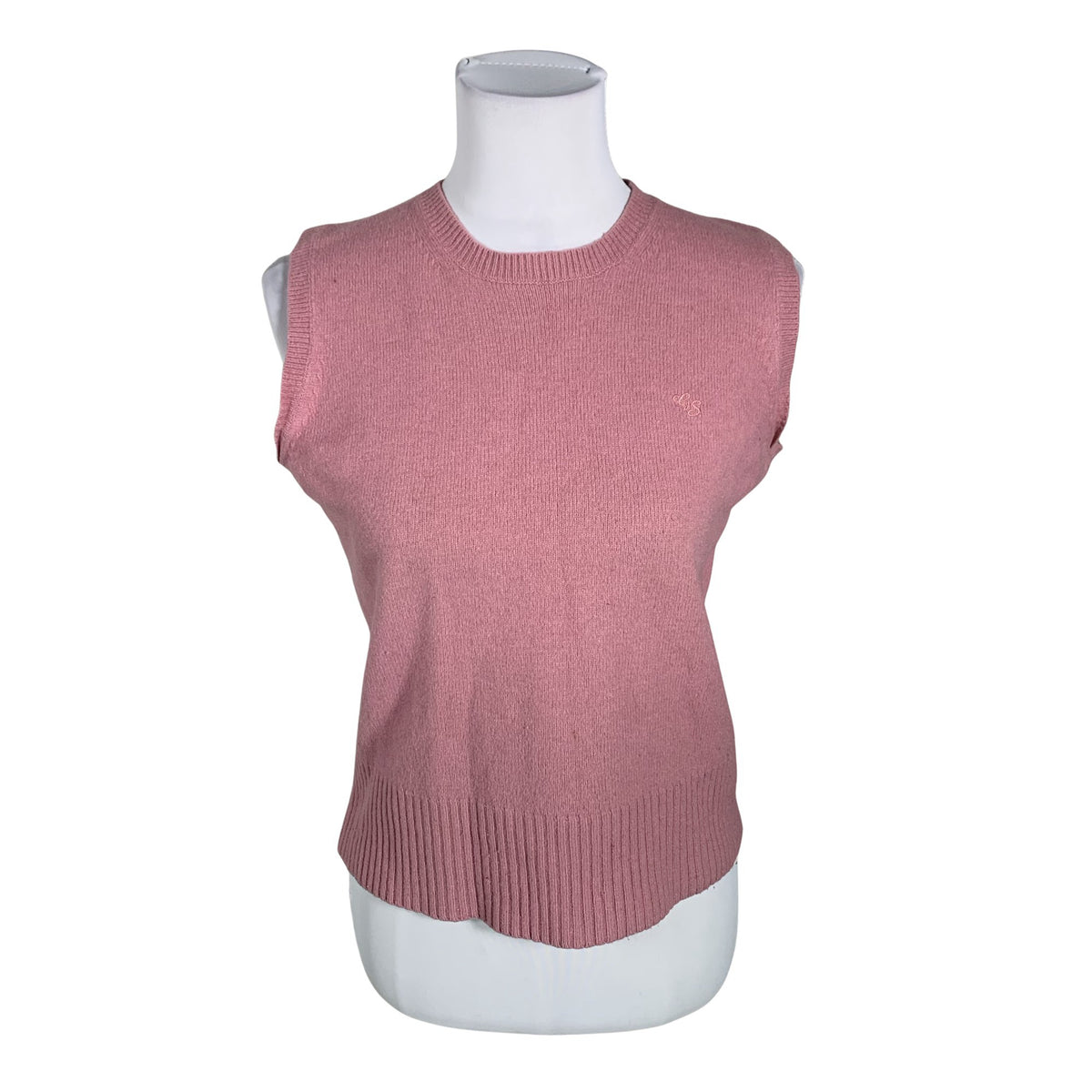 Unisex Global - Knit vest, size 40 - Light pink (1)