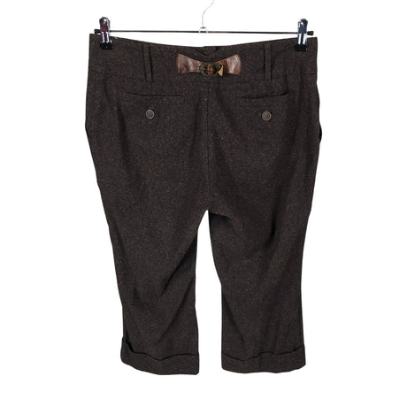 Unisex Global - Capri pants, size 38 - Brown (2)