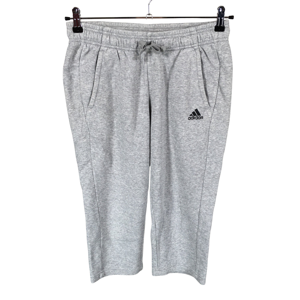 Unisex Adidas - Capri sweatpants, size 36 - Gray (1)