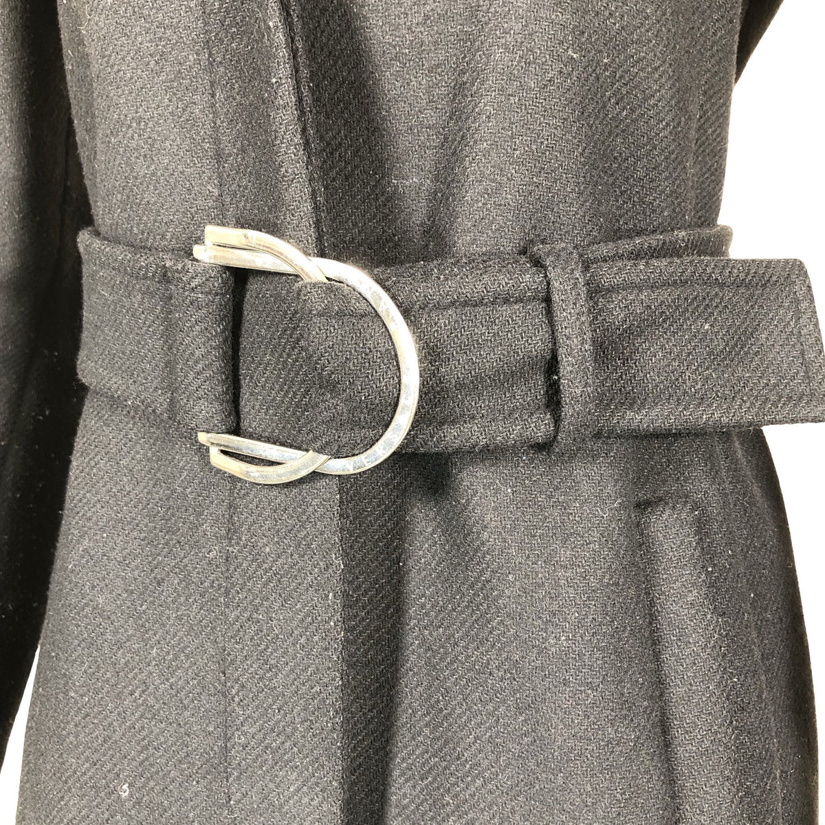 Unisex Versace Jeans - Wool coat, size 36 - Black (3)