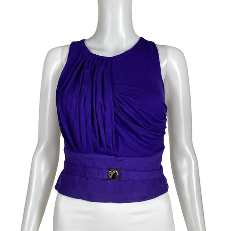 Unisex Versace Collection - Tricot tank top, size 36 - Violet ()