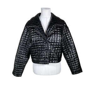 Unisex Na-KD - Quilted jacket, size 38 - Black (1)