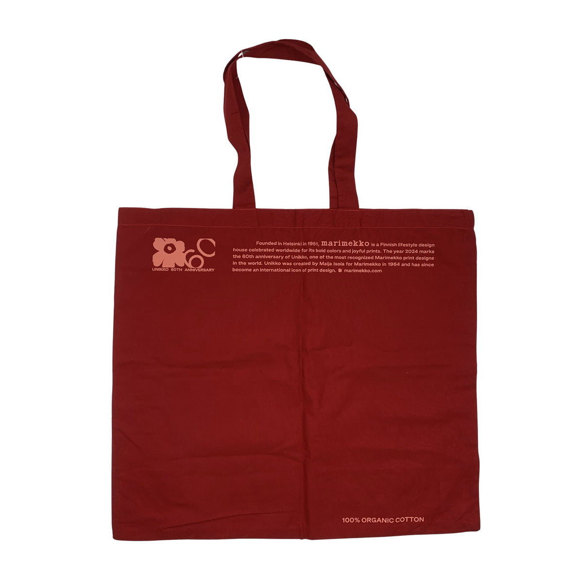 Unisex Marimekko - Shopping bag, size Ei kokoa - Red (2)