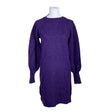 Unisex Selected - Knit dress, size 34 - Violet ()